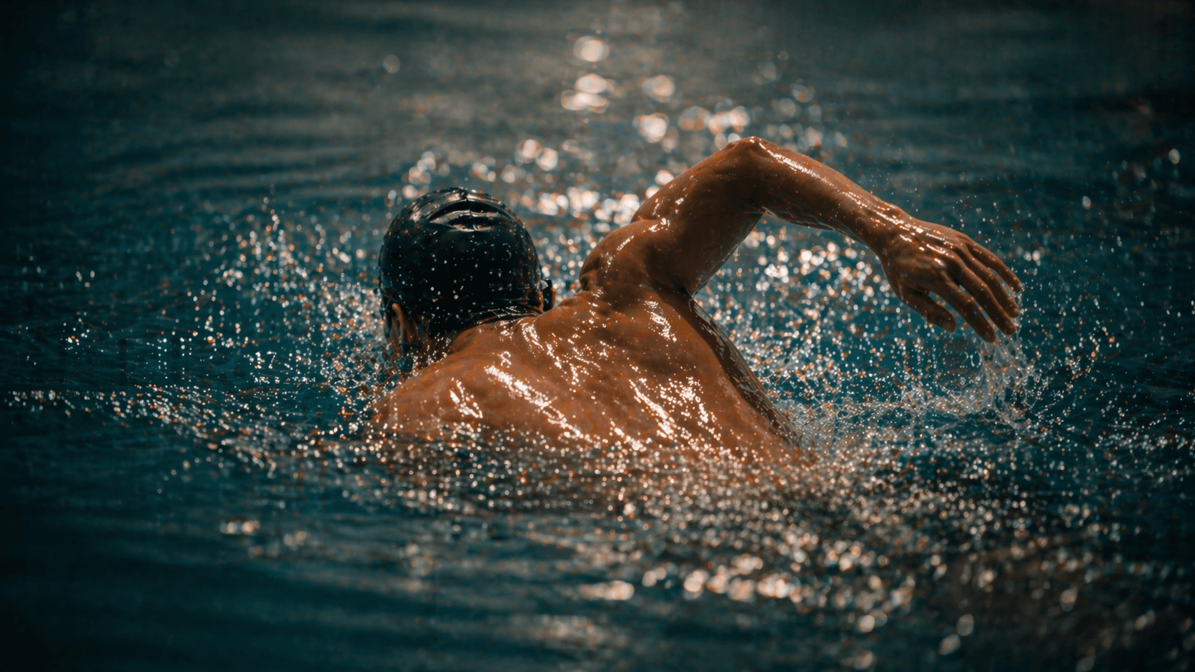 A Swimmer and Water — The Deepest Relationship