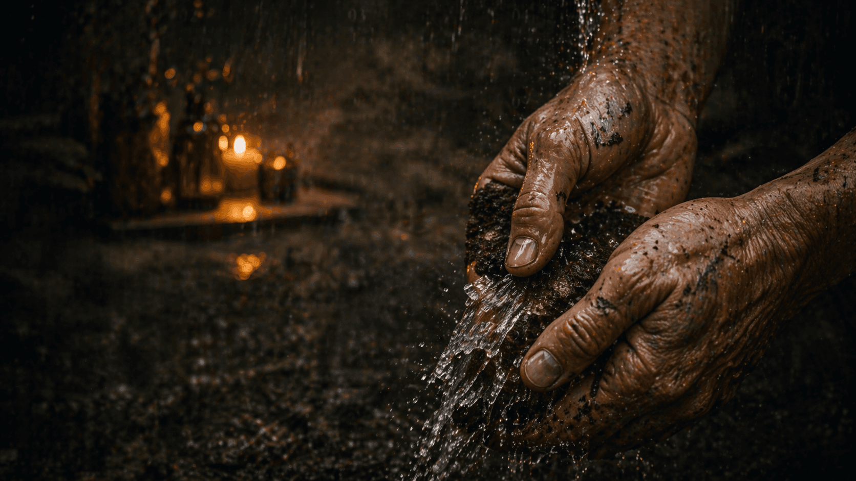 A Gardener's Time Washing Soil