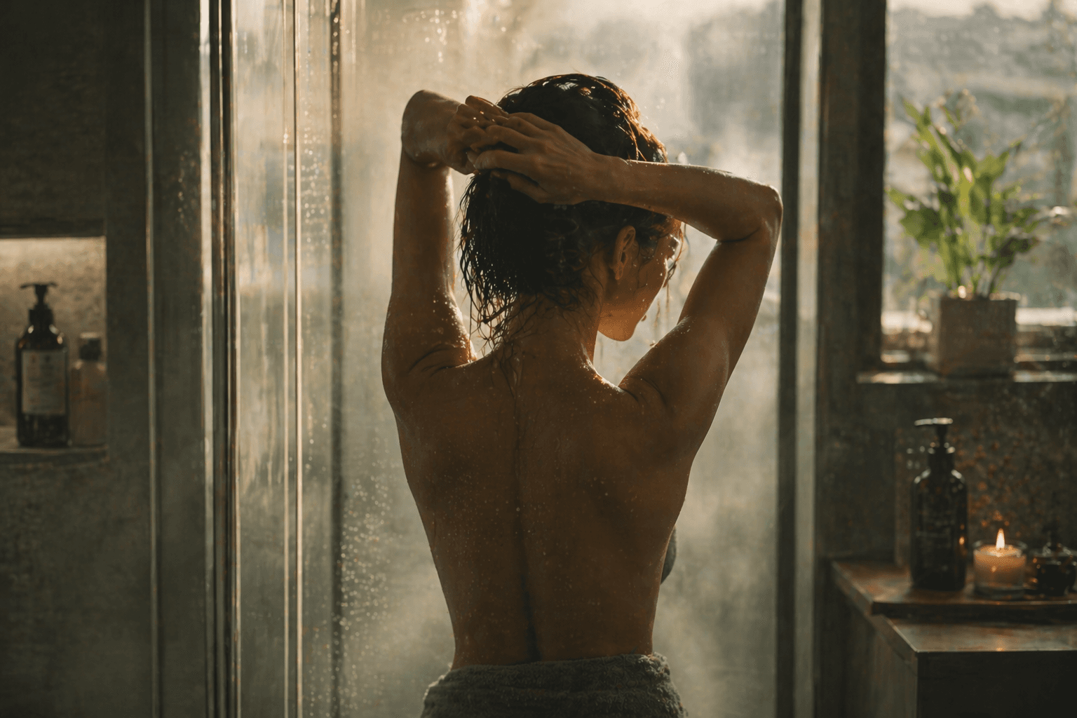 Pre-Shower Stretching — How to Open the Body